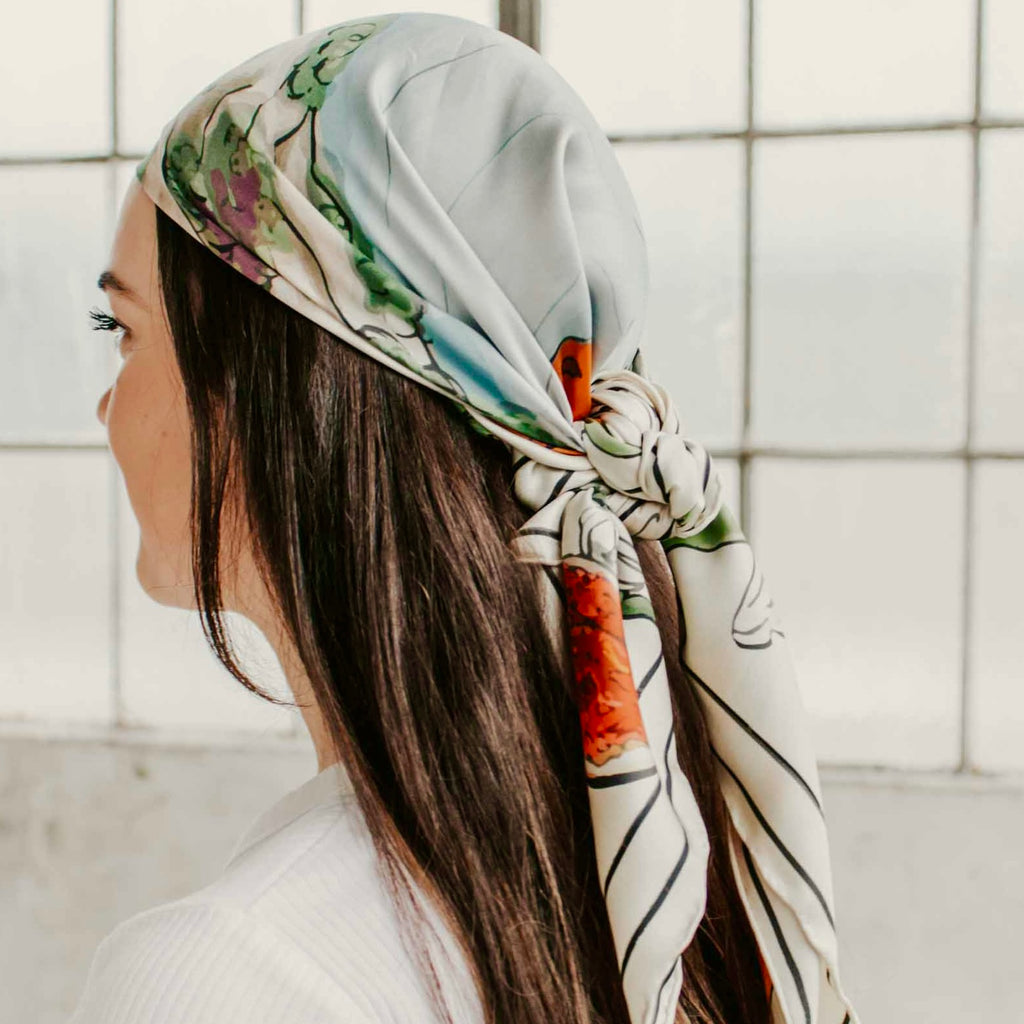 La Mia Muse Silk Scarf