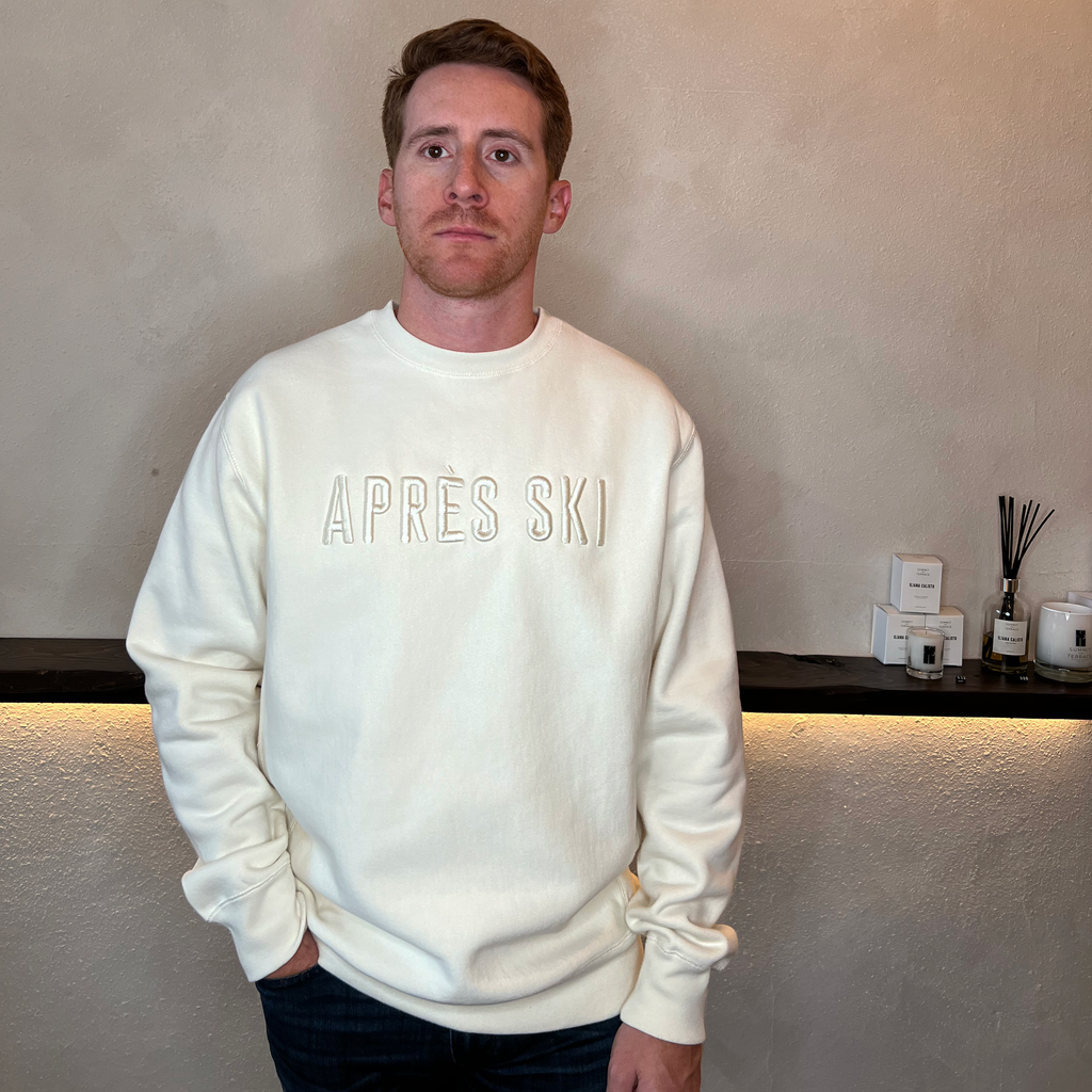 Oversized crew discount neck sweatshirt mens