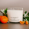 Pomona Marie Muse 3-wick Candle with notes of mandarin, neroli, and vanilla 